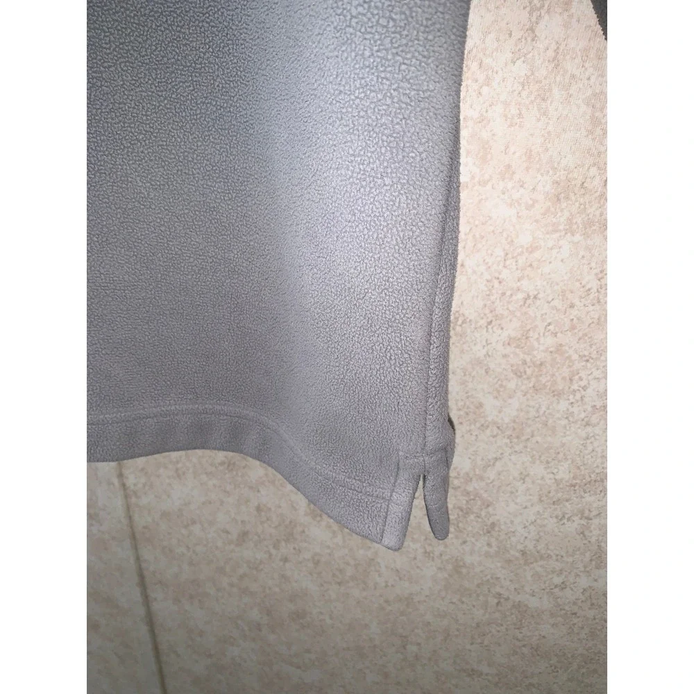 Banana Republic Mens XL Gray Fleece Jacket Button Front Midweight‎